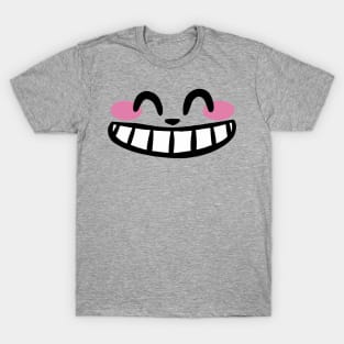 Big Smiling Cat Face T-Shirt